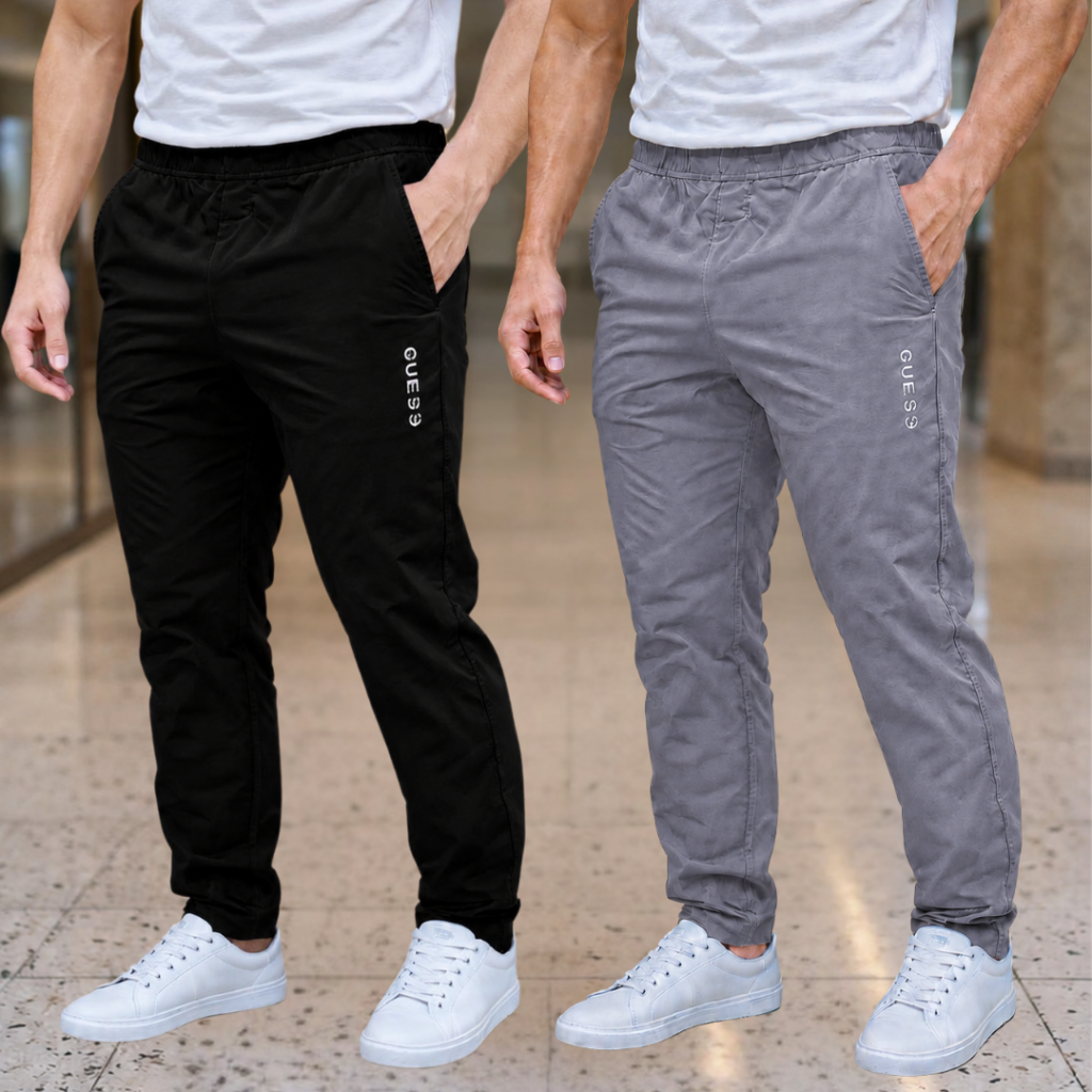 Stretch Trouser - Black/Ash